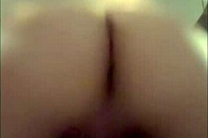 Mexican wife moans loudly with cock and dildo double stuffing her ass