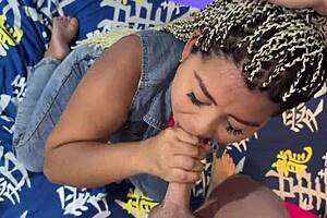 Colombian Milf Deepthroats Ass Licks Fierce Doggystyle Sucking