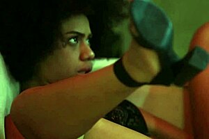 Tempting Black Pussy Lick