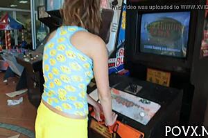 zoe foxx stars in raw pov blowjob and rough fucking tale