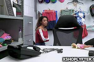 Sarah Lace's ebony ass pussy fucked hard in every position