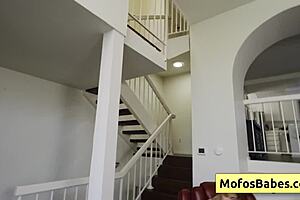 horny teen khloe kingsley wet blowjobs friend pov round ass sucking