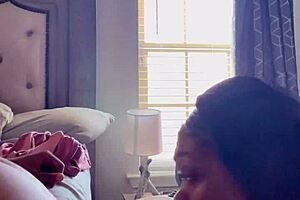 curvy ebony delivers sloppy bonnet toppy cumshots to black men