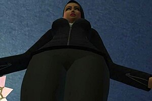 beurette dominates with fierce arab femdom pounding