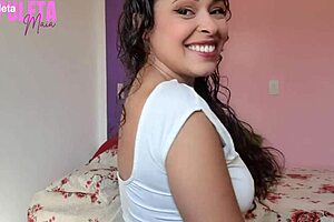 My Naughty Latina Neighbor's Dirty Talk Guides Explosive Handjob Cumshot