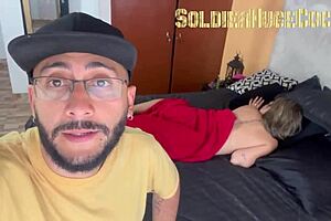 i let him crash then he blew me with his dick and ass wildly