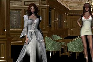 Lets join blonde redhead big tits threesome blowjob cumshot play Nelana ending