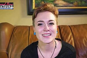 Petite Tattooed Blonde Micah Boldly Deepthroats Monster Cock Cum