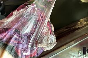 ever seen a fresh tattoo peel in slow motion?