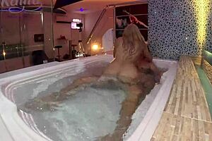 Fucking This Colombian Babe in the Jacuzzi! I Cum Deep in Her Tight Pussy Underwater!