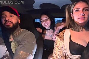 App Driver Gifts Petite Passenger Breast Suck and Fuck