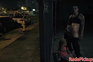 Spex Teen Thrilled by Intense Public Dom Facial