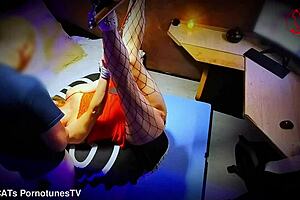 tied milf creampied repeatedly by stranger to get pregnant!