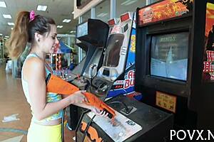 zoe foxx stars in raw pov blowjob and rough fucking tale