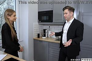 TIFFANY TATUM SUCKS HUGE COCK FOR MASSIVE CUM MOUTHFUL SWALLOW