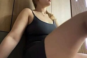 Incredible public outdoor teen fucking with big natural tits