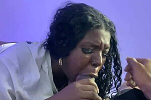 went to chill at my buddy's but his girl grabbed my huge cock and we fucked hard part one