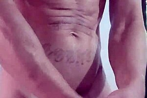 oh man my big hard monster cock throbs wildly on webcam tattooed beast