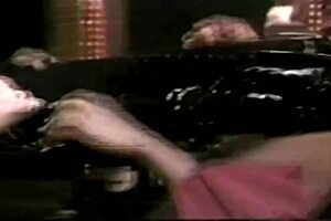 how does dominique simone take that black cock deep in her ass at the bar?