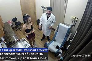 Yo blaire celeste screams in latex bdsm backstage as her shaved pussy gets slapped hard