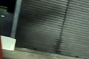 hey dude he couldn't hold it and yanked off his cape right on the brazilian street