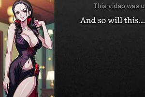 faygrey's nico robin sweetheart delivers joi femdom humiliation tease