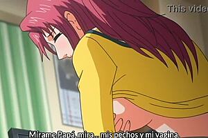 fuck, she's masturbating wildly fantasizing big cock!