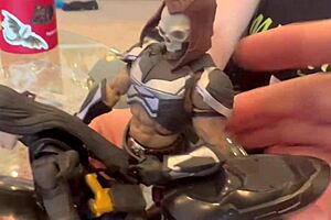 Monster cock beats petite blonde pussy doggystyle creampie in thong panties