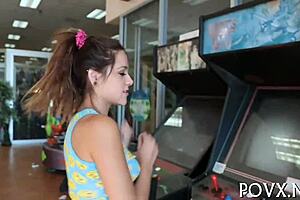 zoe foxx stars in raw pov blowjob and rough fucking tale