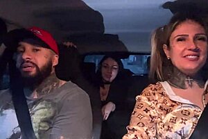 App Driver Gifts Petite Passenger Breast Suck and Fuck