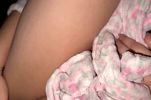 Couple's Intense Late-Night Missionary With Big Natural Tits Bouncing And Wet Orgasms