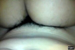 Latina bride gaps ass with creampie after dirty anal ride 🍑💦