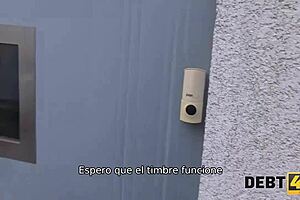 broke teen trades pussy for shiny new clothes