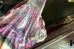 ever seen a fresh tattoo peel in slow motion?