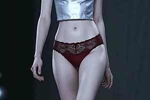 AI Generated Lingerie Beauties Dominate the Fashion Runway!