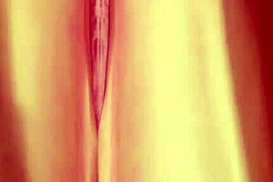 Big ass beach secretary poses topless in skirt panties close up