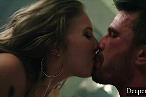 Kayden dominates mistress lena in ffm threesome with rough cowgirl riding