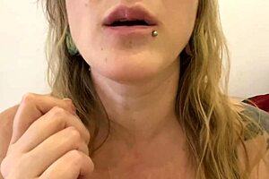 Curvy Tattooed Milf Swallows Gummy Bears In Dirty Vore Fetish Talk