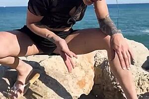 hey, holidays in barcelona with kaitlyn katsaros mean wild outdoor slave play