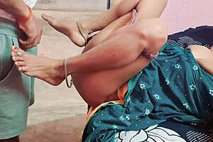 Skinny Indian Virgin's Big Clit Gapes From Boyfriend's Intense Fingering Session