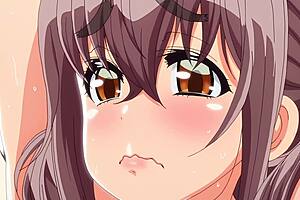 Hentai babe rides massive cock with huge tits bouncing