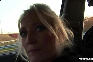 Mature Slut Sucks Cock Then Fucks Hardcore