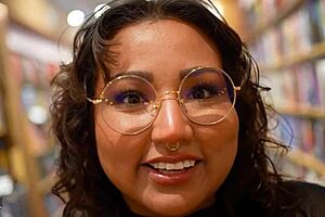 Peachie Garcia Rides Gibby the Clown's Monster BBC in Library Slut Fest