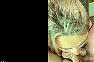 Hot BLONDE WIFE Records Intimate HUSBAND Fuck