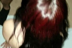 Watch my submissive wife suck neighbor cock while husband waits