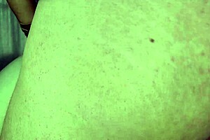 18yo tight pussy filled with close-up creampie