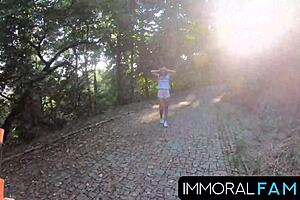 soggy czech cutie alexis crystal eagerly drops panties for american hunks in bedroom