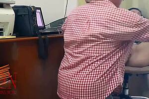 Boss Lady Forces Employee Pussy Lick In Hidden Office Domination