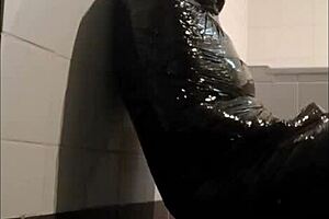 Sophie La Larve Bound Slave Endures Ultimate Mummification Deepthroat