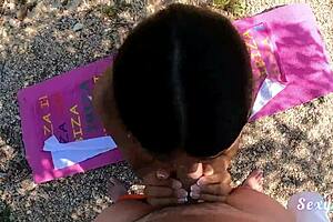 sexydeas bares all in steamy pov lake fuck with intense riding